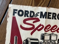 Image 3 of The Flathead Speed Equipment Linocut Print  FREE SHIPPING