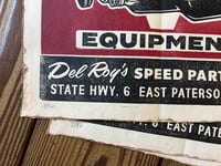 Image 4 of The Flathead Speed Equipment Linocut Print  FREE SHIPPING