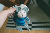 Image 3 of Mina - Sculpted Sock Mouse