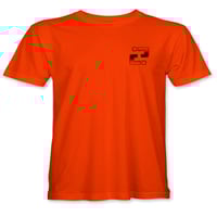Image 2 of Confusion magazine - "Backyard DIY" t-shirt (orange)