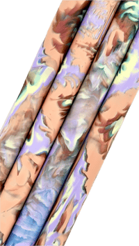 Image 4 of Grand Constantine, custom bespoke pen blanks, high pressure cured with Alumilite Resin. Maker ready!