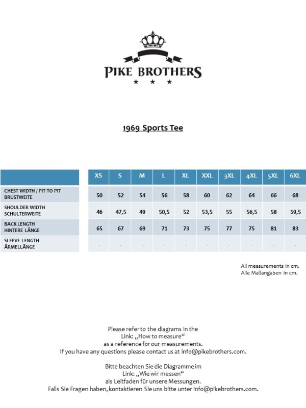 Image of 1969 Sports Tee Scuba Blue by Pike Brothers