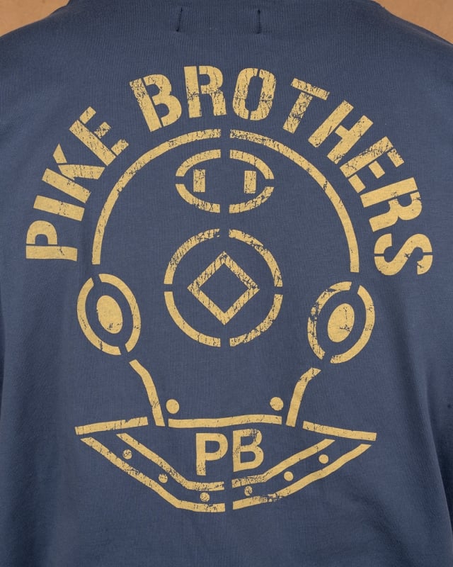 Image of 1969 Sports Tee Scuba Blue by Pike Brothers