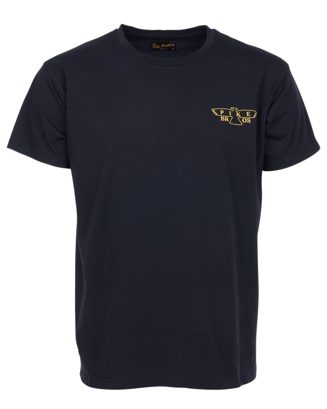 Image of 1969 Sports Tee Eagle Black by Pike Brothers