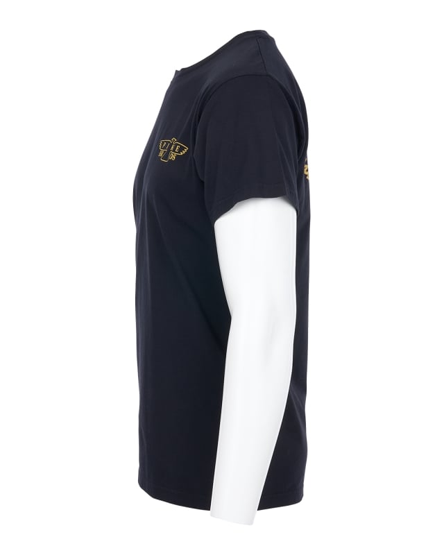 Image of 1969 Sports Tee Eagle Black by Pike Brothers