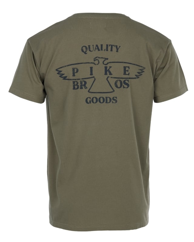Image of 1969 Sports Tee Eagle Olive by Pike Brothers