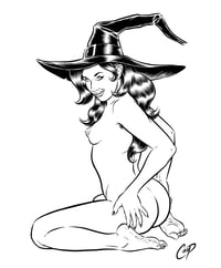 PETITE WITCH Original art