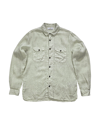 Stone Island linen shirt light green Large