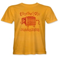 Confusion magazine - "Opossum" t-shirt (gold)