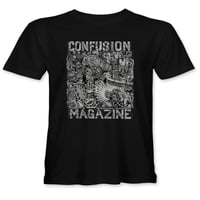 Confusion magazine - "POOL" t-shirt (black)