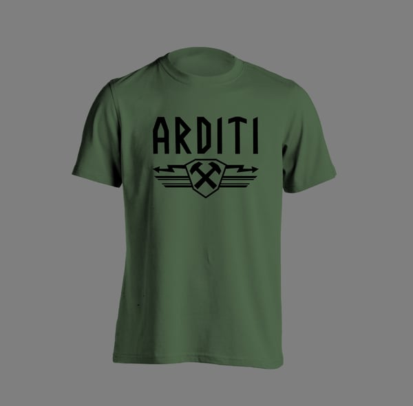 Image of Arditi - Hammershield logo T-shirt