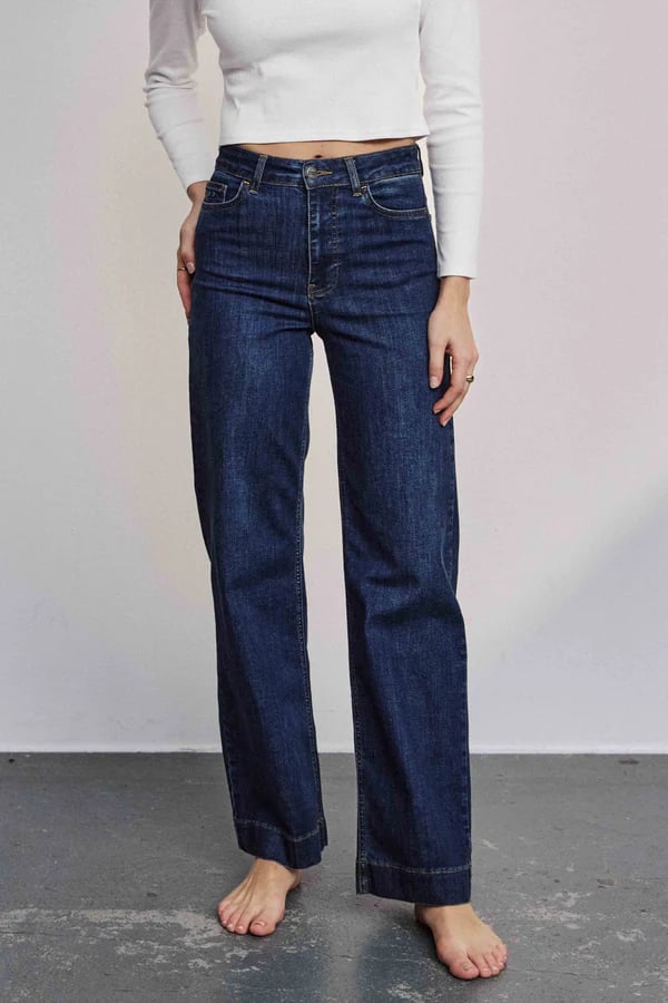 Image of 2-Nuparis Jeans Long Dark Blue 