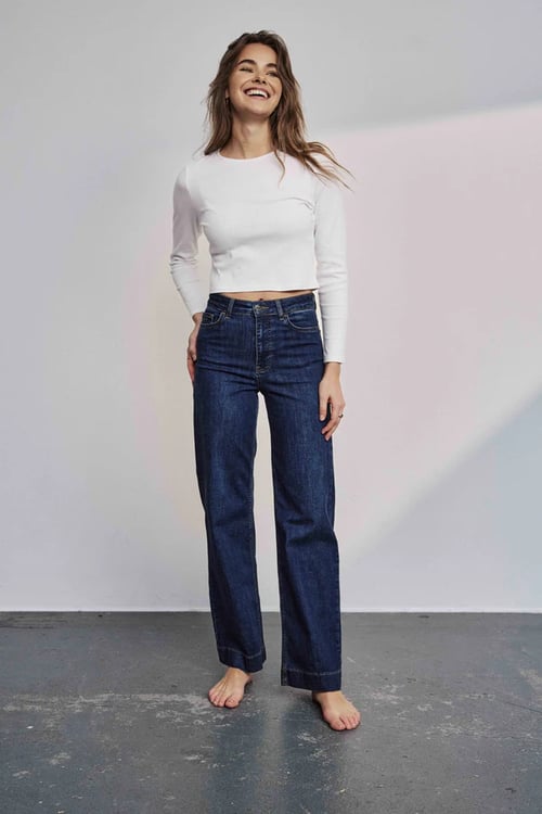 Image of 2-Nuparis Jeans Long Dark Blue 