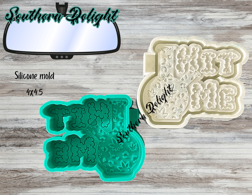 Image of Leopard Print Hit Me Freshie Mold