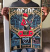 AC/DC Official Las Vegas Poster