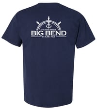 Image 2 of ComfortWash by Hanes Men's Garment-Dyed T-Shirt in Navy