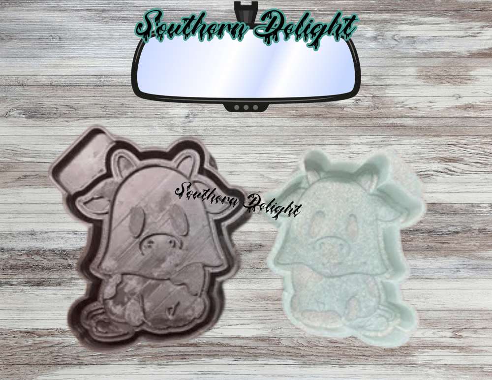 Image of Ghost Bull/Cow Freshie Molds