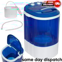 Portable Mini Laundry Washer 9lbs Compact Washing Machine Idea Dorm Rooms