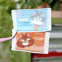 Image 1 of Character popsicle stickers