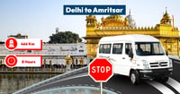 Tempo Traveller From Delhi to Amritsar