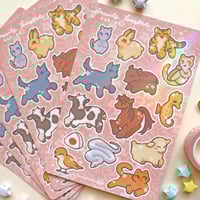Image 1 of Zodiac sticker sheet