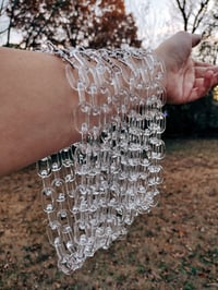 Image 1 of CLEAR CHAIN CHOKER SUMMER SALE 