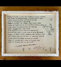 Image 2 of Little Yellow Flowers Painting w/Lyrics