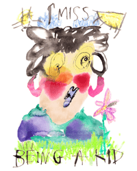 Image 2 of ✰ I MISS BEING A KID UNISEX   T-SHIRT ✰