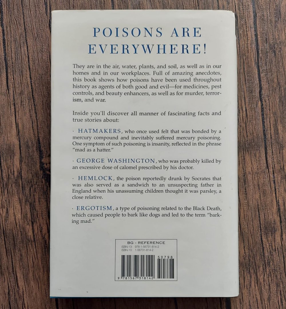 POISONS: A History from Hemlock to Botox, by Peter Macinnis