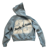 Image 2 of "BLUEBERRY" SPLATTER RHINESTONE HOODIE