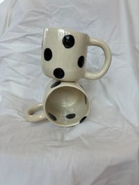 Image 3 of polka dot mugs