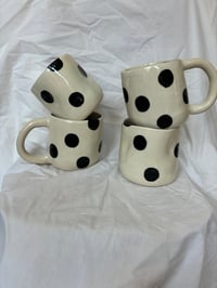 Image 4 of polka dot mugs