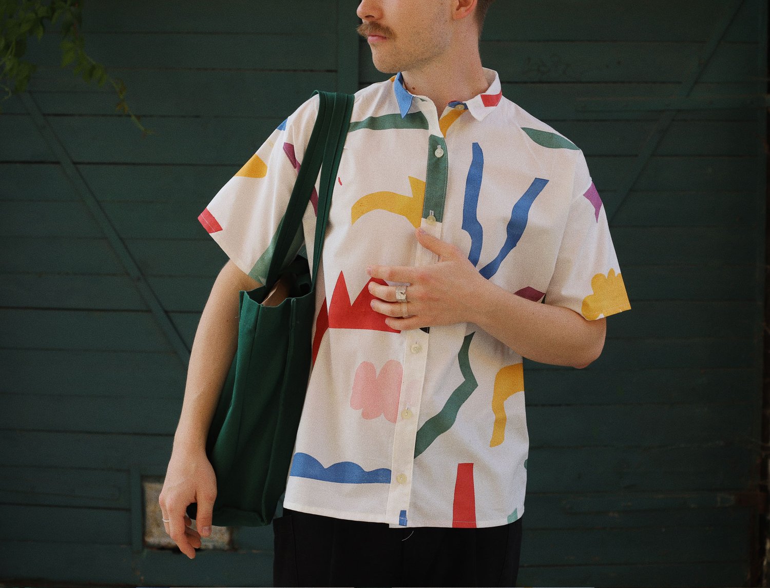 Image of PAPER SHAPES UNISEX SHIRT