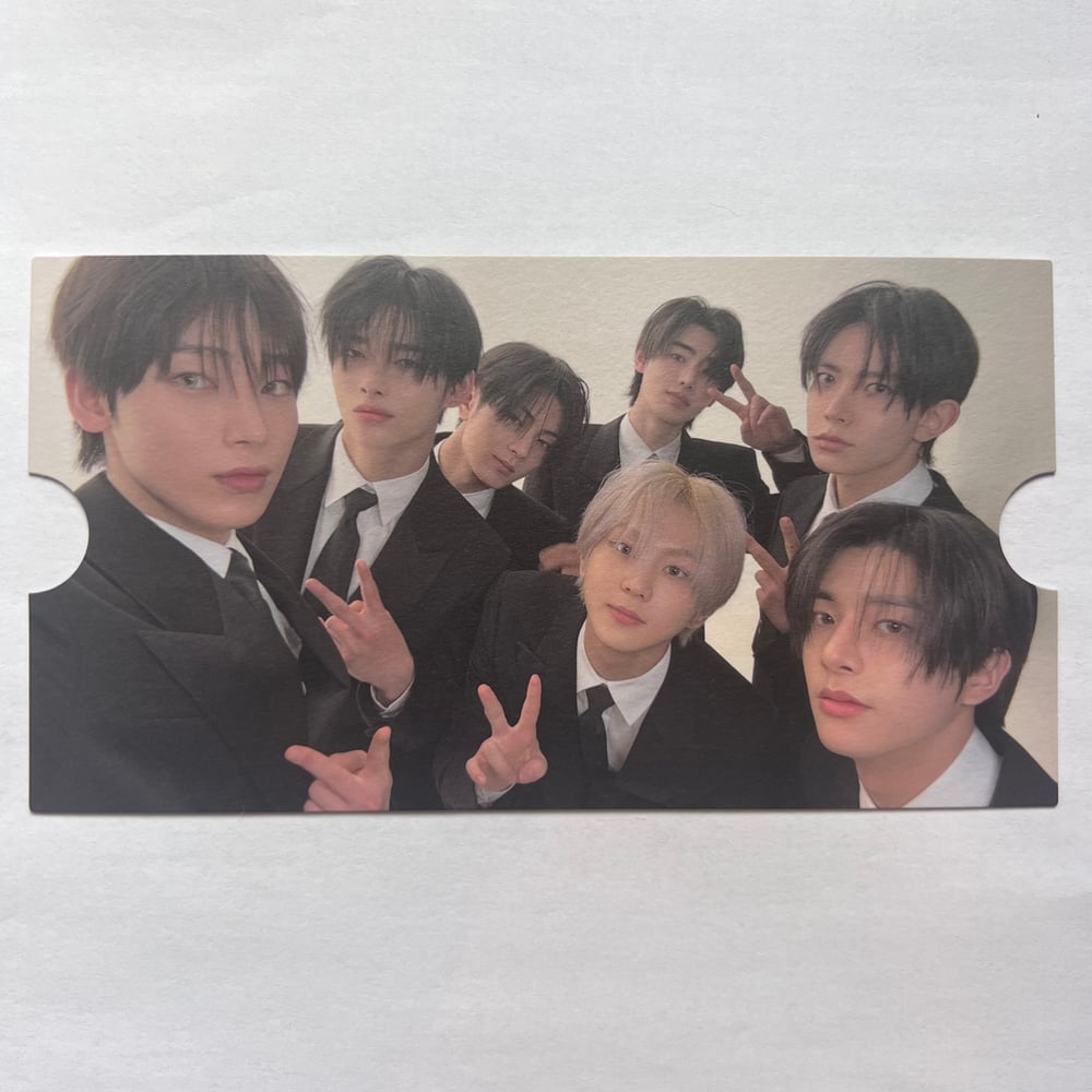 Image of [PRE-ORDER] Enhypen ‘DESIRE : UNLEASH’ Weverse Shop POB Photo Ticket