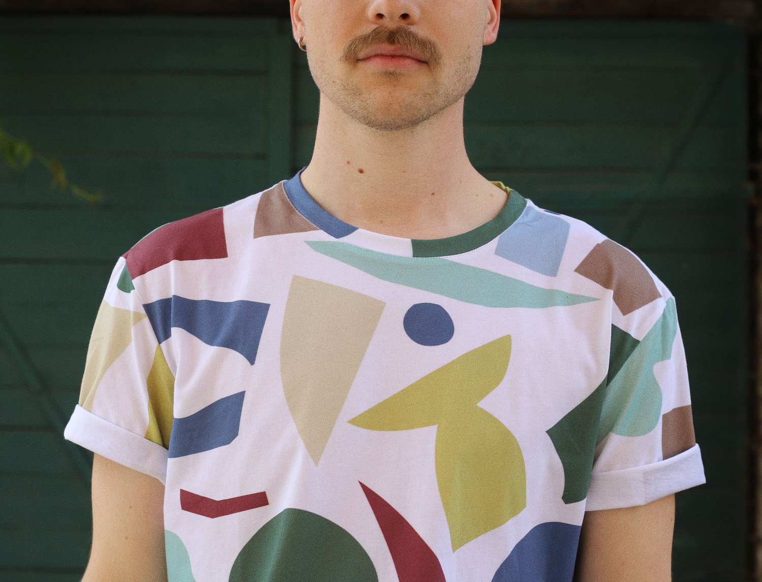 Image of COLOR SHAPES UNISEX TSHIRT