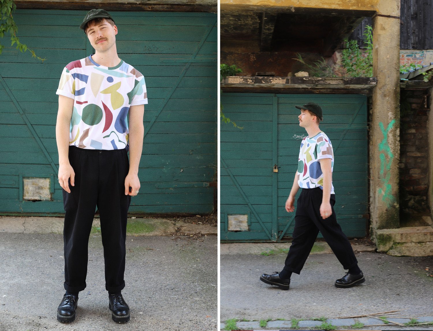 Image of COLOR SHAPES UNISEX TSHIRT