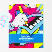 Image 1 of "OUTSIDE THE LINES" COLORING BOOK