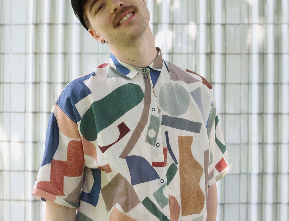 Image of COLOR SHAPES UNISEX SHIRT