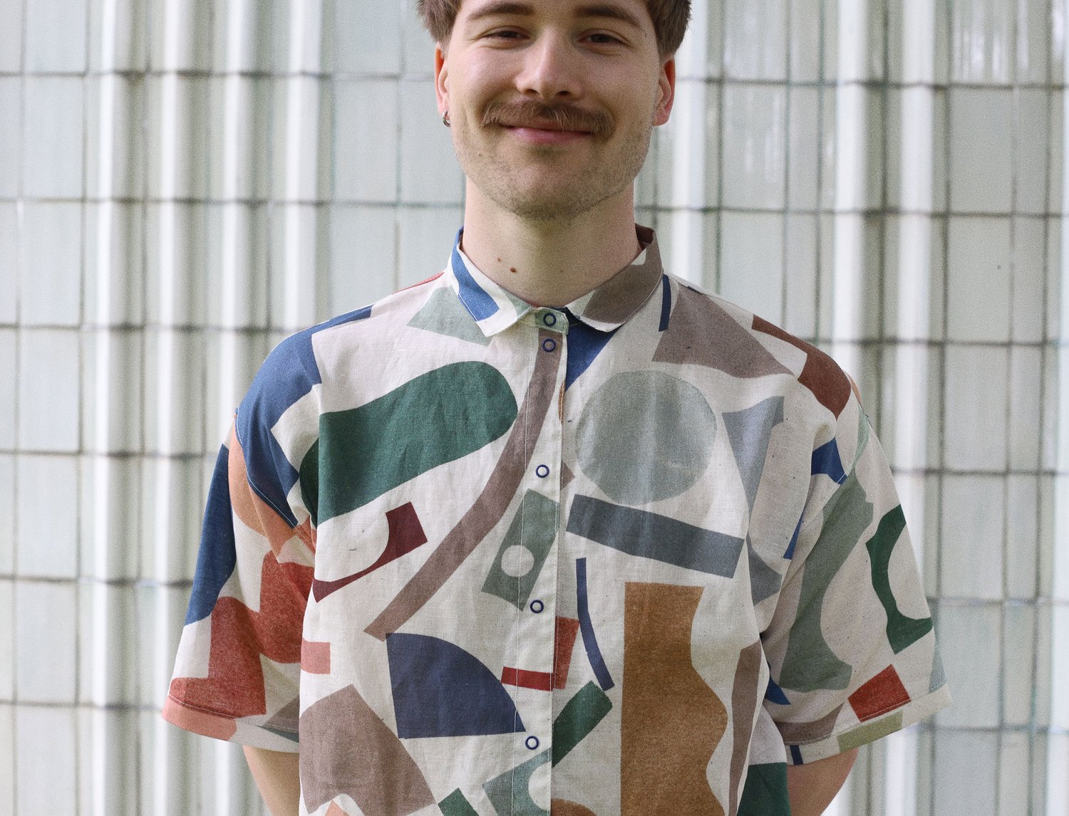 Image of COLOR SHAPES UNISEX SHIRT