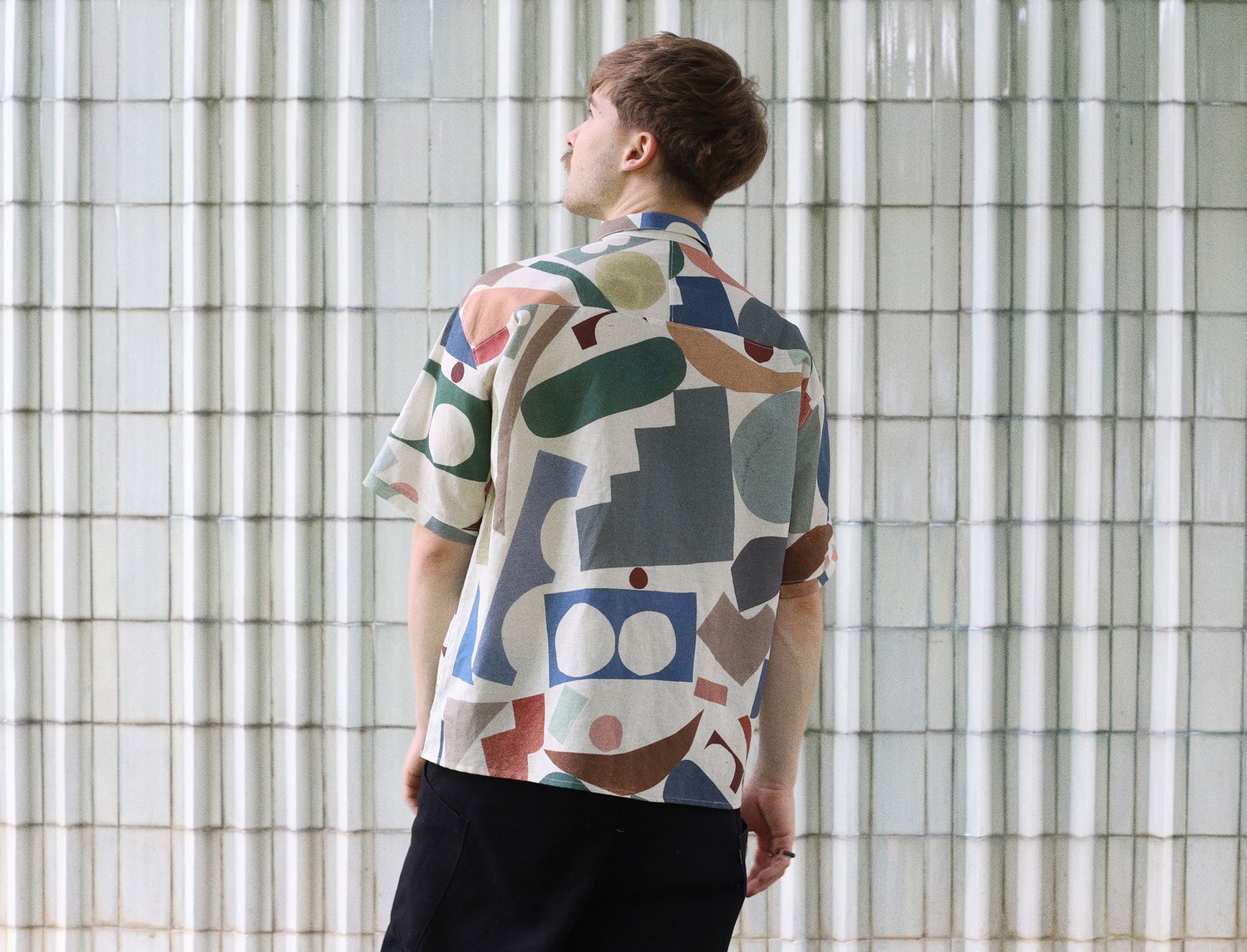 Image of COLOR SHAPES UNISEX SHIRT