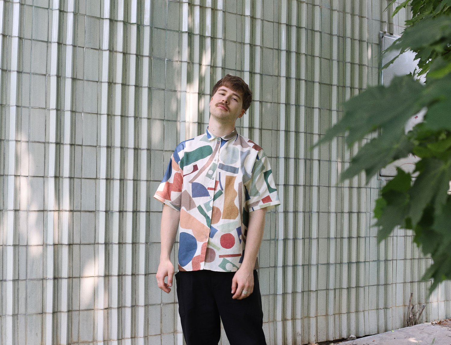 Image of COLOR SHAPES UNISEX SHIRT