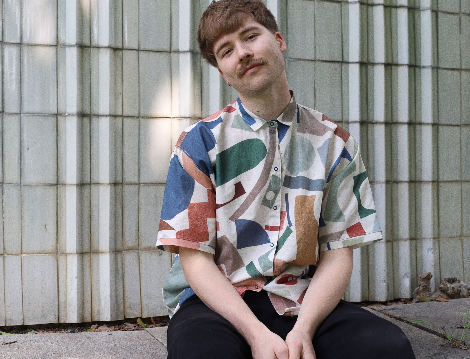 Image of COLOR SHAPES UNISEX SHIRT