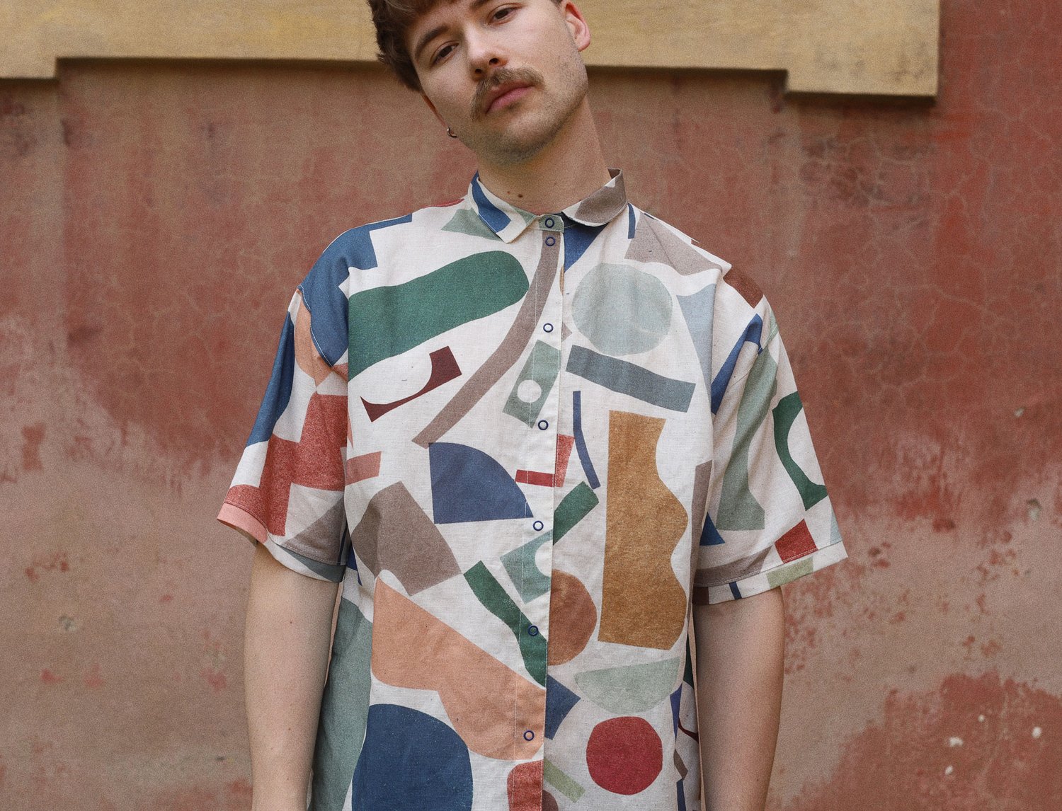 Image of COLOR SHAPES UNISEX SHIRT