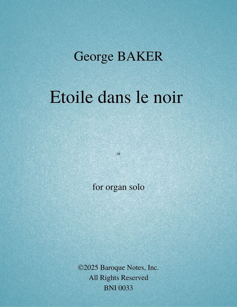 Image of Etoile dans le noir; PDF