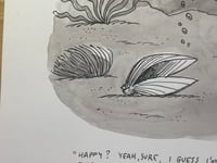 Image 3 of Original New Yorker cartoon “Happy? Yeah, sure.”