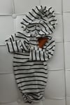 Milestone stripe outfit