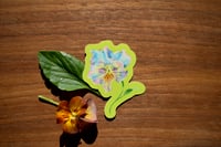 Image 1 of Little Blue Viola Sticker