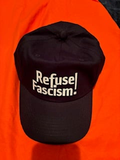 Image of Refuse Fascism ball cap