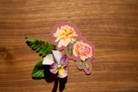 Image 1 of Carding Mill Rose Sticker