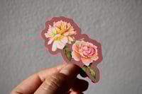 Image 3 of Carding Mill Rose Sticker